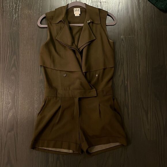 Haute Hippie Trench Safari Romper - Picture 2 of 8